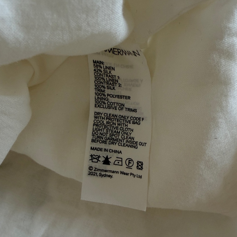 Zimmermann Luminous Embroidered Bodice - Picture 9 of 16